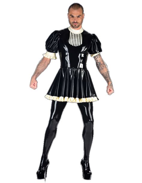 latex dress for men